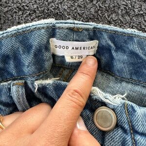 GOOD '90S ICON STRAIGHT LEG JEANS IN BLUE952